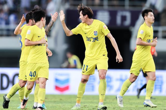 Kaiyun 开云体育官网-【中超】谢维军补时救主 津门虎1比1平支云半程不败